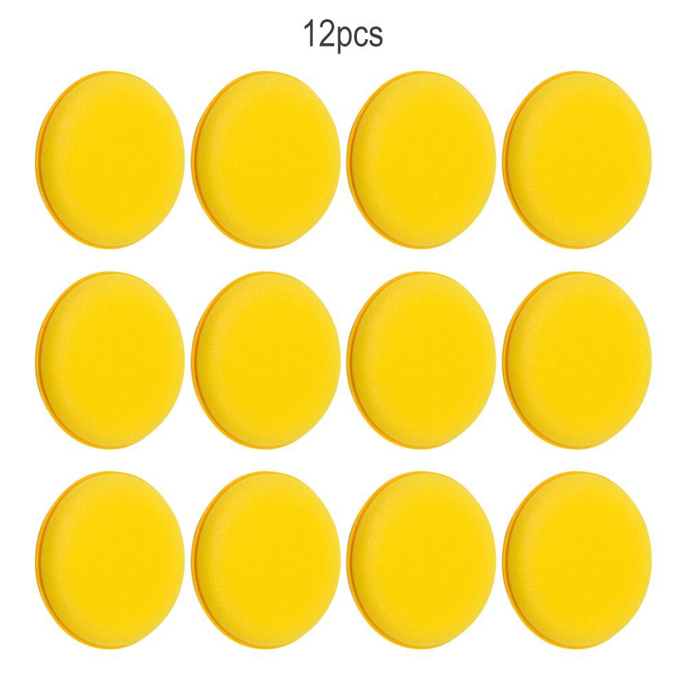 Bộ 12 Miếng Mút Xốp Dùng Lau Chùi Xe Hơi