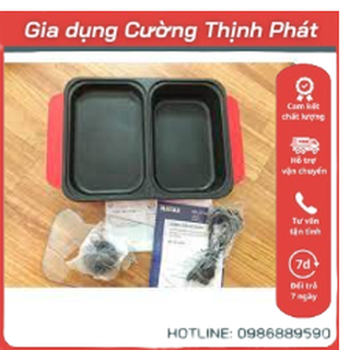 Bếp lẩu nướng 2 ngăn matika mtk-9012