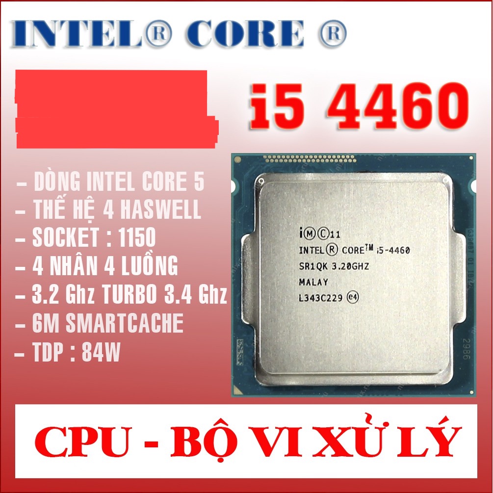 Chíp i5 4460 sk1150