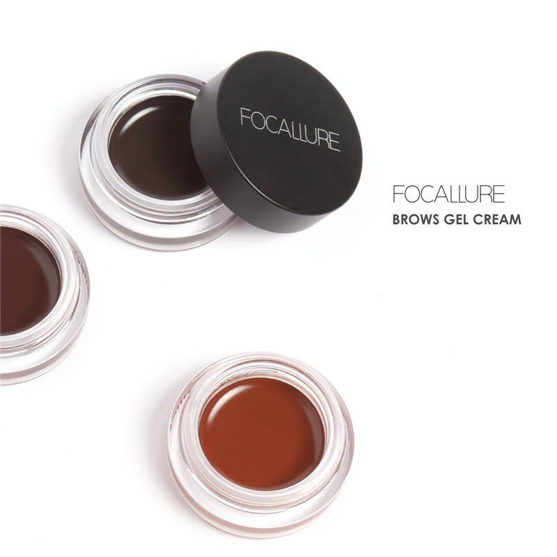 Bộ 3 sản phẩm trang điểm mắt và lông mày FOCALLURE tiện dụng 100g/1pc