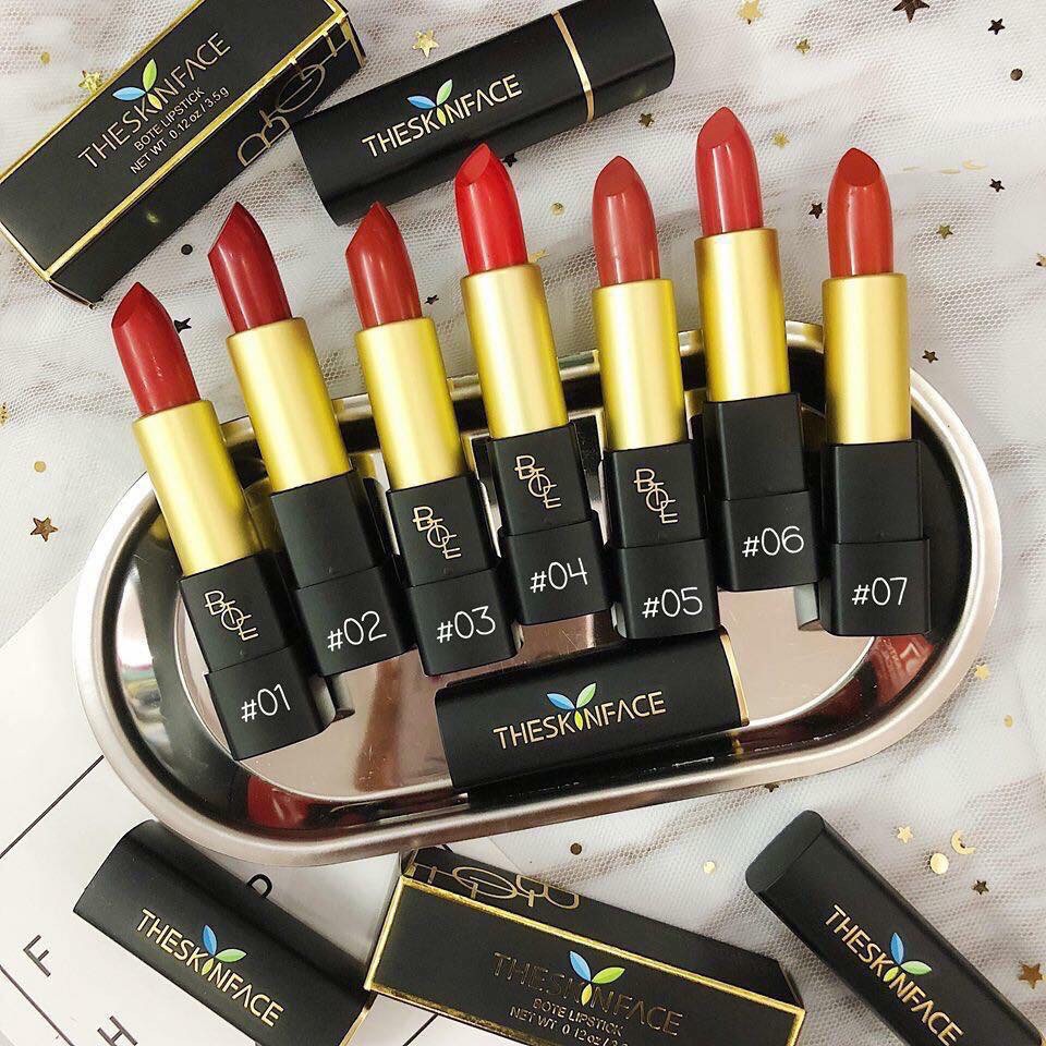 💄SON THE SKIN FACE BOTTE LIPSTICK 2018