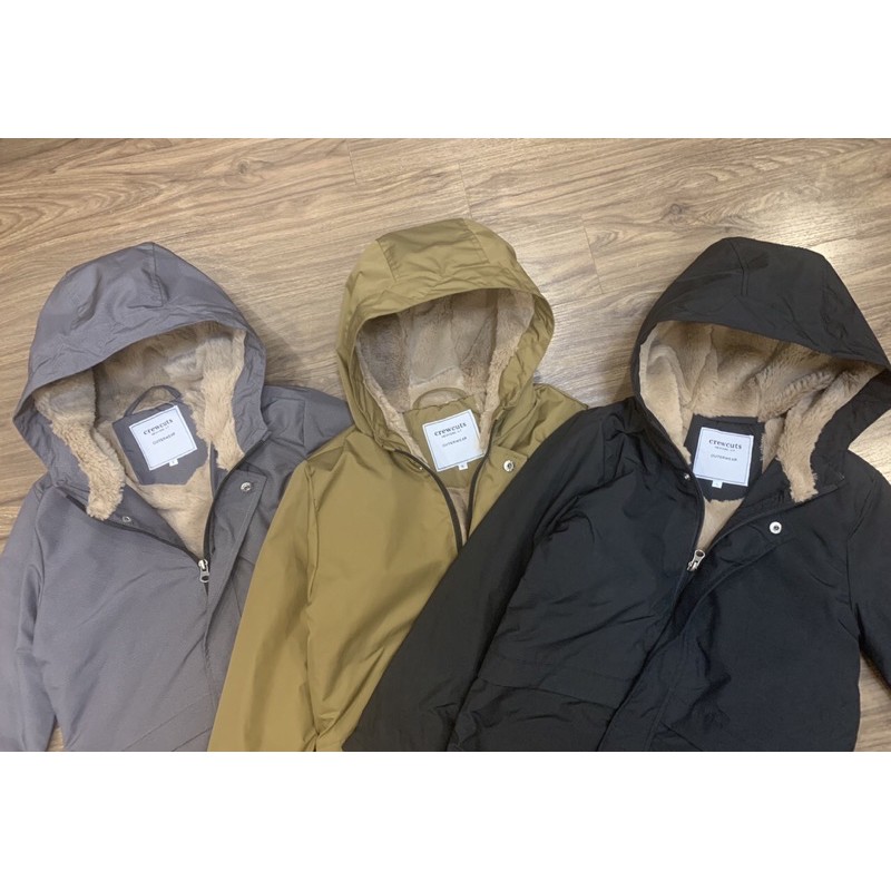 Áo khoác Crewcuts lót lông