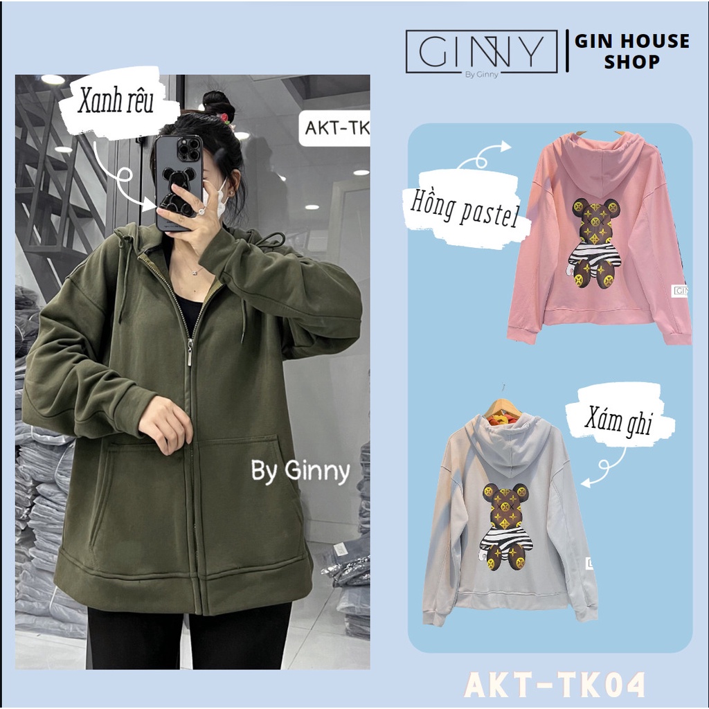 Áo Khoác Thun Xuất Teddy TK04 By Ginny