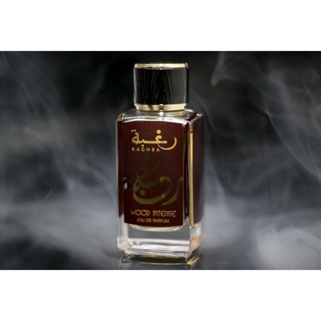 Nước hoa chính hãng Raghba Wood Intense 100ml EDP (Lattafa - Made in UAE)