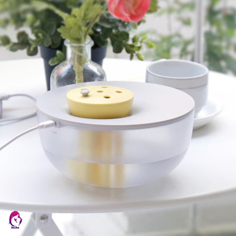 Máy Phun Sương Tạo Ẩm 6 Tốc Độ Dung Tích Lớn 1.2l Hình Hoa Sen