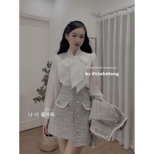 Set vest dạ tiểu thư dạ weet nữ( Có ảnh thật) | BigBuy360 - bigbuy360.vn
