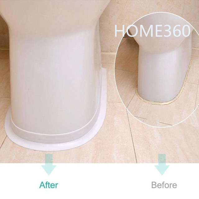 Dải caulk, Băng keo tự dính, Băng dính chống thấm nước Pe cho phòng tắm / nhà bếp