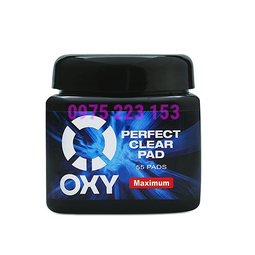 Miếng Làm Sạch Da Ngăn Ngừa Mụn Cho Nam OXY Perfect Clear Pad
