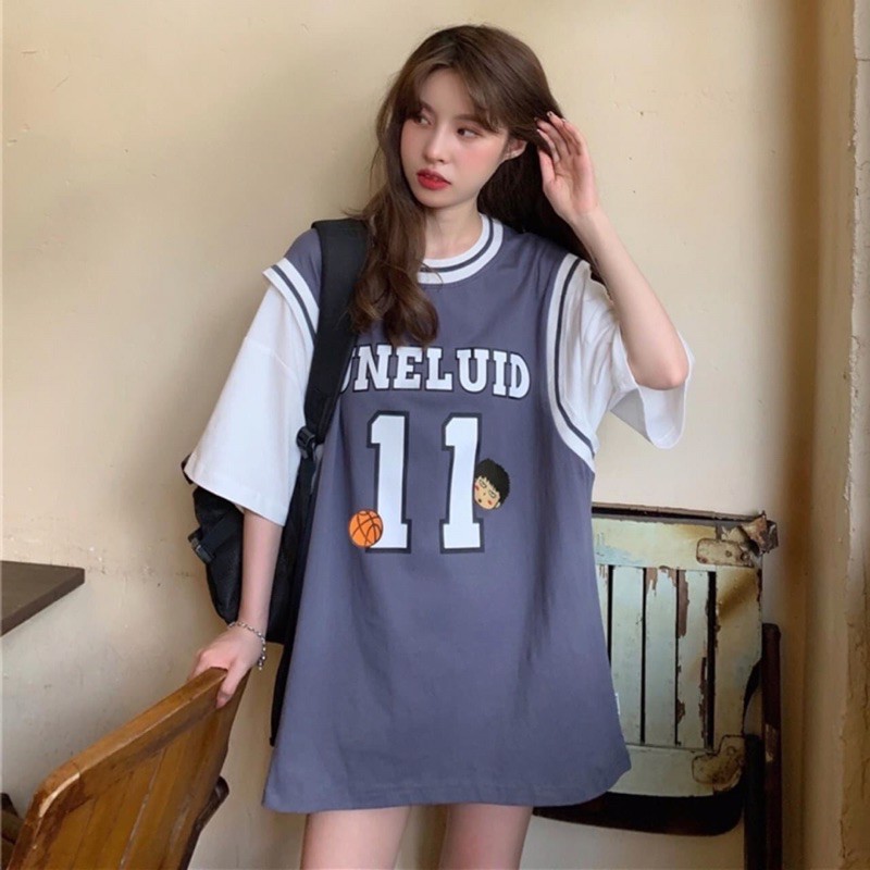 [Mã WASKT410K giảm 10K đơn 50K] áo bóng rổ uneluid oversize tay lỡ form rộng DƯ TÚ LỆ có clip ảnh thật | BigBuy360 - bigbuy360.vn