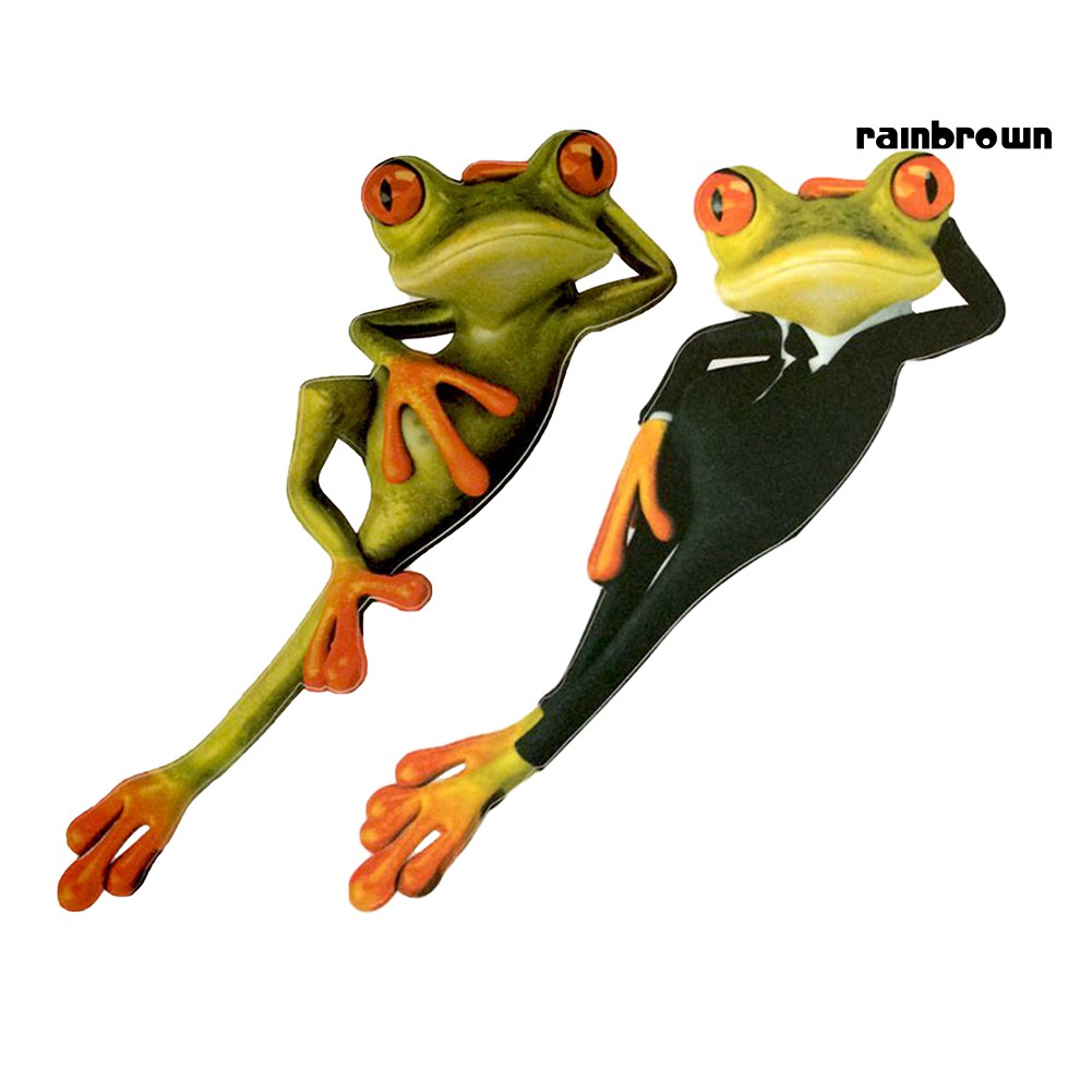 Hình Dán 3d Hình Chú Ếch Vui Nhộn Trang Trí Xe Hơi Chống Trầy Xước Và Chống Thấm Nước