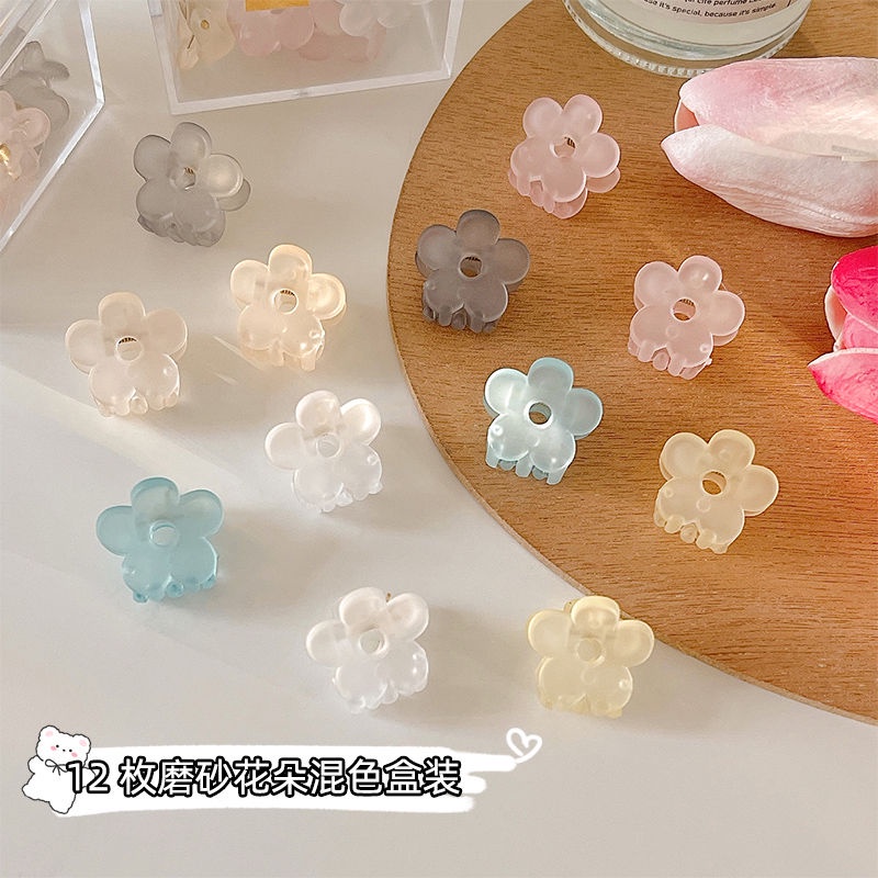 Kẹp Tóc Một Bên Họa Tiết Hoa Nhỏ Xinh Thời Trang Mùa Hè Hàn Quốc Cho Nữ