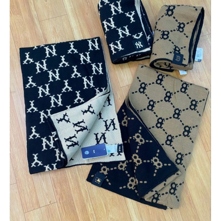 Khăn quàng cổ MIB Classic Monogram 30x200cm