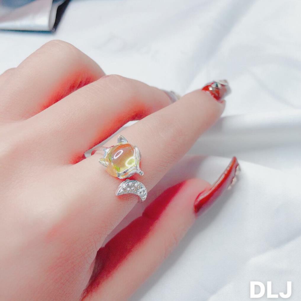 Nhẫn Hồ Ly Bạc Thật Nhẫn Nữ JQN N83