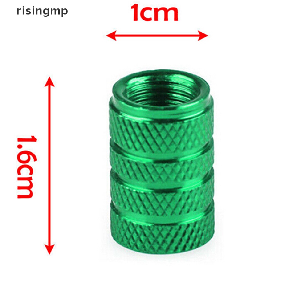 Set 4 Nắp Van Bánh Xe Hơi Bằng Nhôm Chống Bụi Tiện Dụng ♨Nóng Bỏng