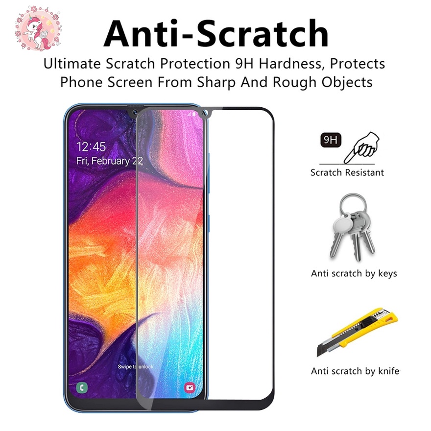 Ốp Điện Thoại Kính Cường Lực 9D Cho OPPO F5 F7 F9 F9Pro F11 F11 Pro F15 F17 F17 Pro F19 F19 Pro F19 Pro+ F21 Pro Find X2 X3 X5 Lite