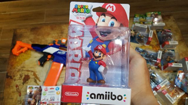 Mô Hình Amiibo Super Mario Nintendo Switch