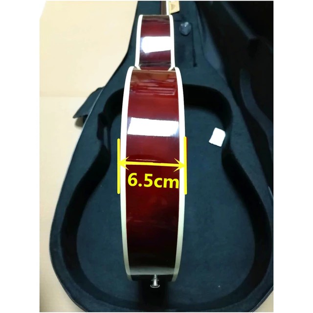 Đàn ghi ta acoustic Gỗ cẩm lai Dây đàn ghita gỗ siêu mỏng 6,5 cm HD010-IME16