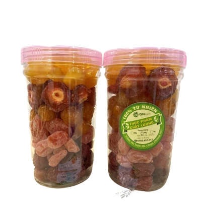 Mứt Ngũ Quả Sấy Dẻo Mix Đủ Loại Ô Mai Xí Muội Siêu Ghiền