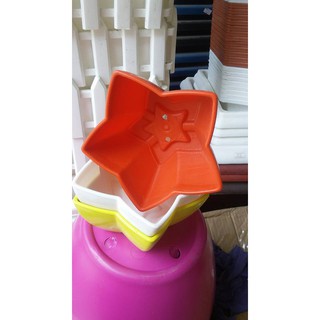 Combo 10 chậu treo bí, 10 chậu tim, 10 chậu ngôi sao