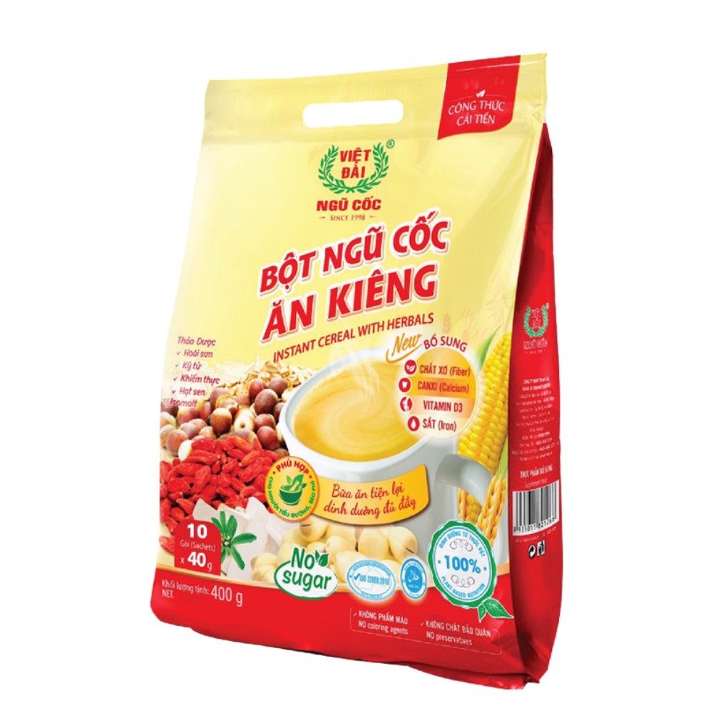 Bột ngũ cốc ăn kiêng Việt Đài túi 400g