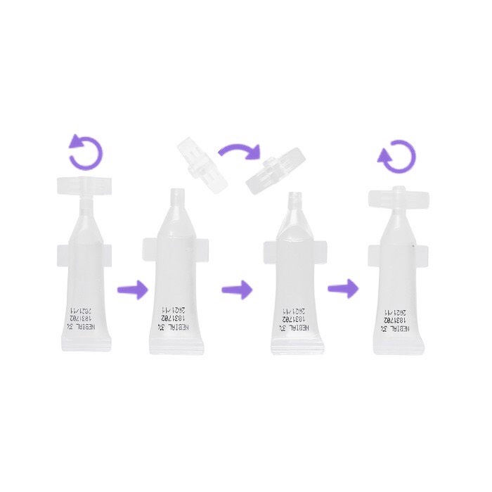 Nước muối ưu trương Nebial 3% dung dịch nhỏ mũi cho bé  - hàng nhập khẩu Ý