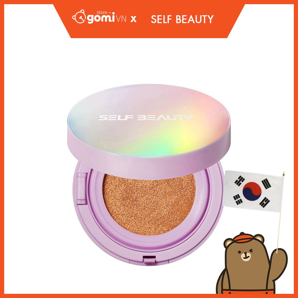 Phấn Nước Ánh Nhũ SelfBeauty Uniconic Aurora Glow Cushion SPF50+ GomiStore