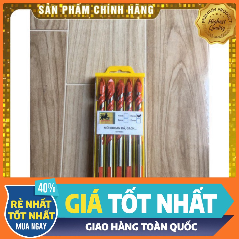 [ HÀNG CHÍNH HÃNG - GIÁ TỐT NHẤT ] Mũi khoan Đa năng chất lượng -khoan gạch men, mũi khoan đá