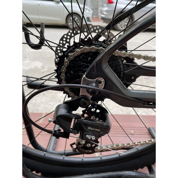 Xe Đạp Thể Thao Alcott AH30 - Khung Nhôm Đúc, Phanh Dầu, Groupset Shimano