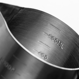 350-600ml Ca đánh sữa Cốc ca đánh sữa inox (100% inox 304) cà phê Espresso Milk Frother