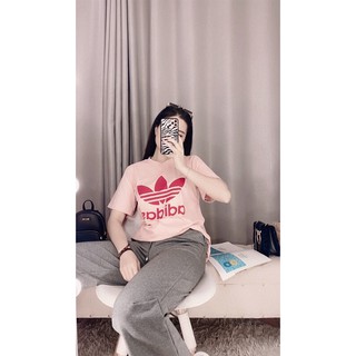 Áo phông Adidas hồng (Ảnh thật)