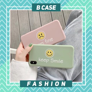 [ Freeship toàn quốc từ 50k ] ỐP lưng SMILE & SAD - Ốp Iphone