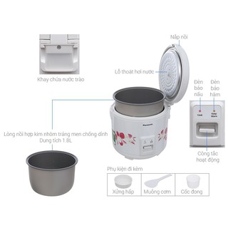 Nồi Cơm Điện Panasonic SR-MVP187HRA (1.8L)