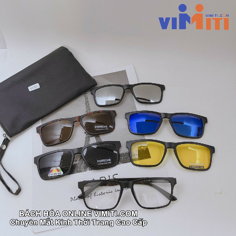 Mắt kính nam thời trang Porsche S120, Nam đeo rất đẹp, Bảo hành 2 năm, Tròng kính cao cấp Polarized chống tia UV 400