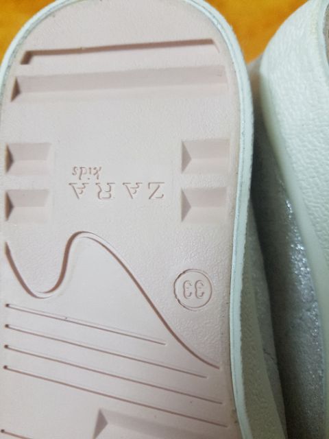 Giày Zara kids 👟 Metallic Sneakers bé gái