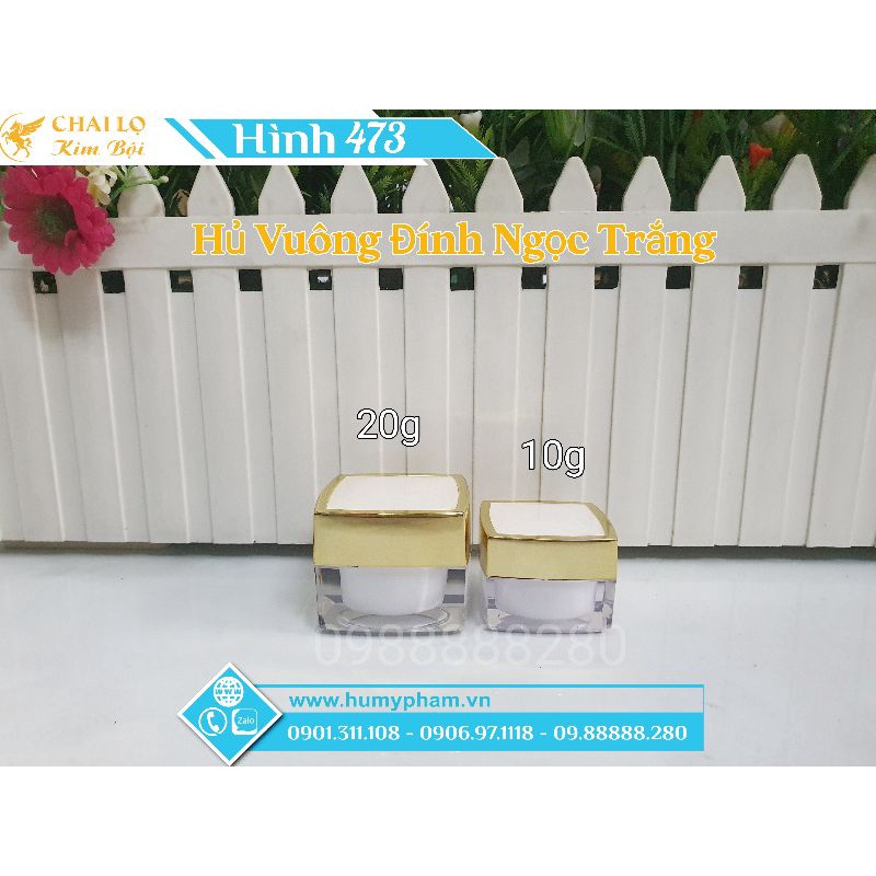 HỦ ĐỰNG KEM FACE VUÔNG 10g và 20g