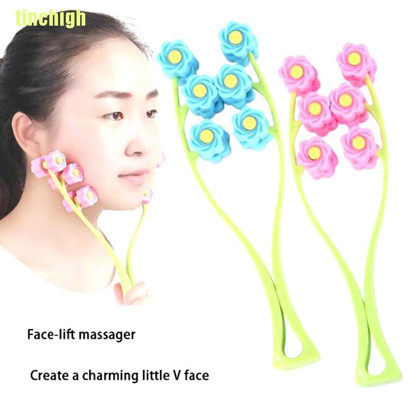 (Hàng Mới Về) Dụng Cụ Mát Xa Mặt Và Cổ Tiện Dụng