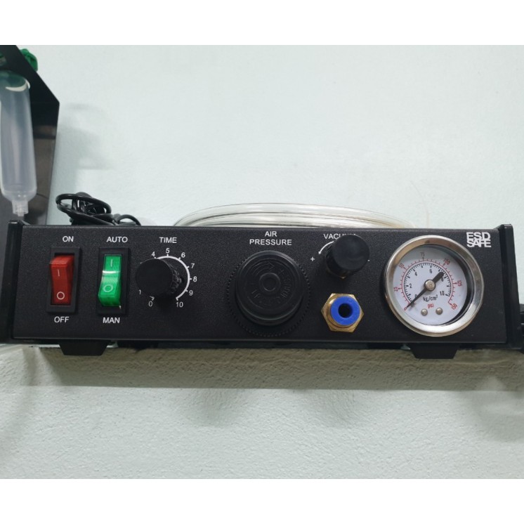 Máy bơm keo ESD Máy phân phối keo hiển thị kỹ thuật số tự động 982 chính xác bán chiết rót silicon Mo tự