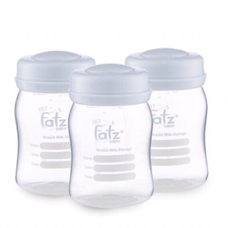 Bộ 3 bình trữ sữa 150ml FatzBaby Hàn Quốc