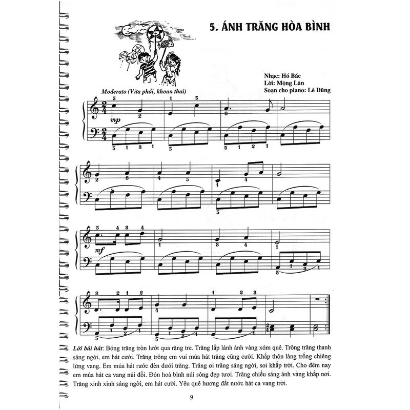 Sách Piano Cho Thiếu Nhi Tập 2 - 220 Tiểu Phẩm Nổi Tiếng - Kèm CD