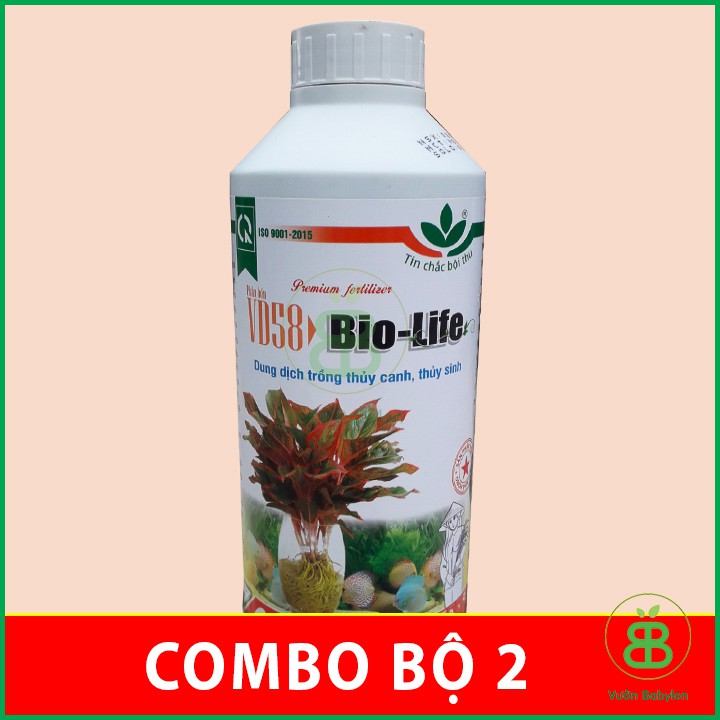 Dung dịch thủy canh – thủy sinh Bio-Life 1 Lít 2 CHAI