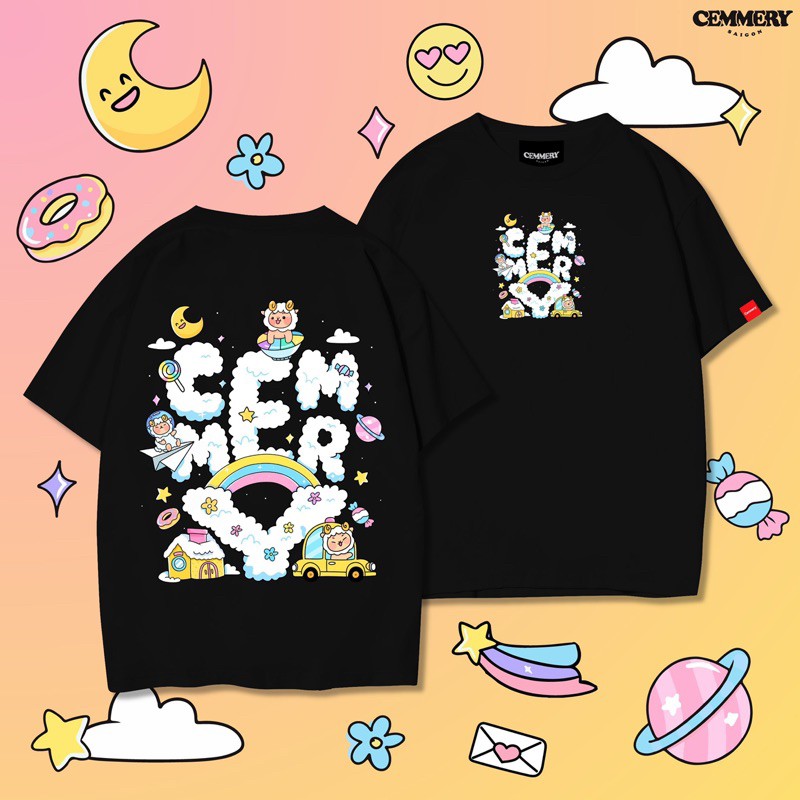 Áo Thun Cemmery " CLOUD TEE "