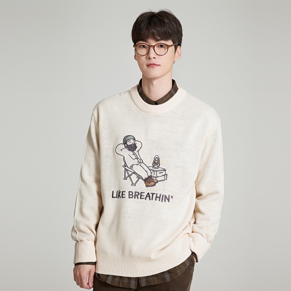 SPAO | Sweater (áo len mỏng cho nam)