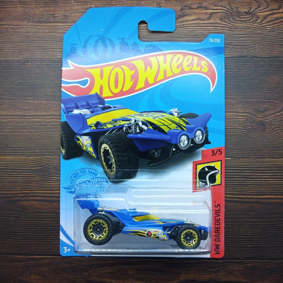 Hot Wheels Mô Hình Đồ Chơi Xe Hơi Raider Blue Hw Daredevils