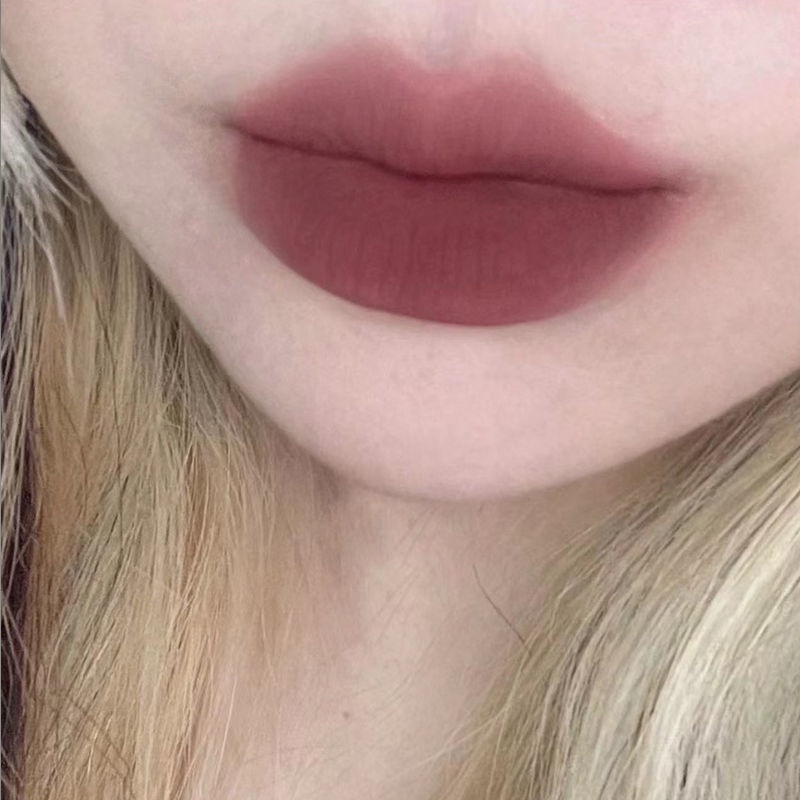 Bộ 3 Son Môi HELLOSTYLE Màu Đen Lâu Trôi Thiết Kế Vỏ Hình Thỏ Dễ Thương