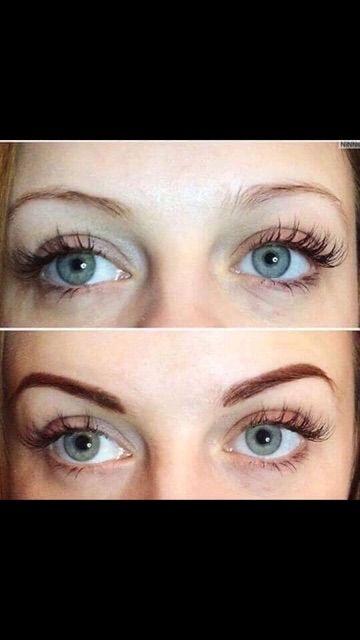 COMBO dưỡng mày + dưỡng mi Eveline 8in1 Total Action 10ml Nga