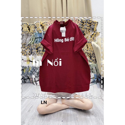 Áo phông hông bé ơi LN12