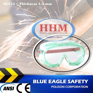 Kính chống hóa chất Blue Eagle SG154
