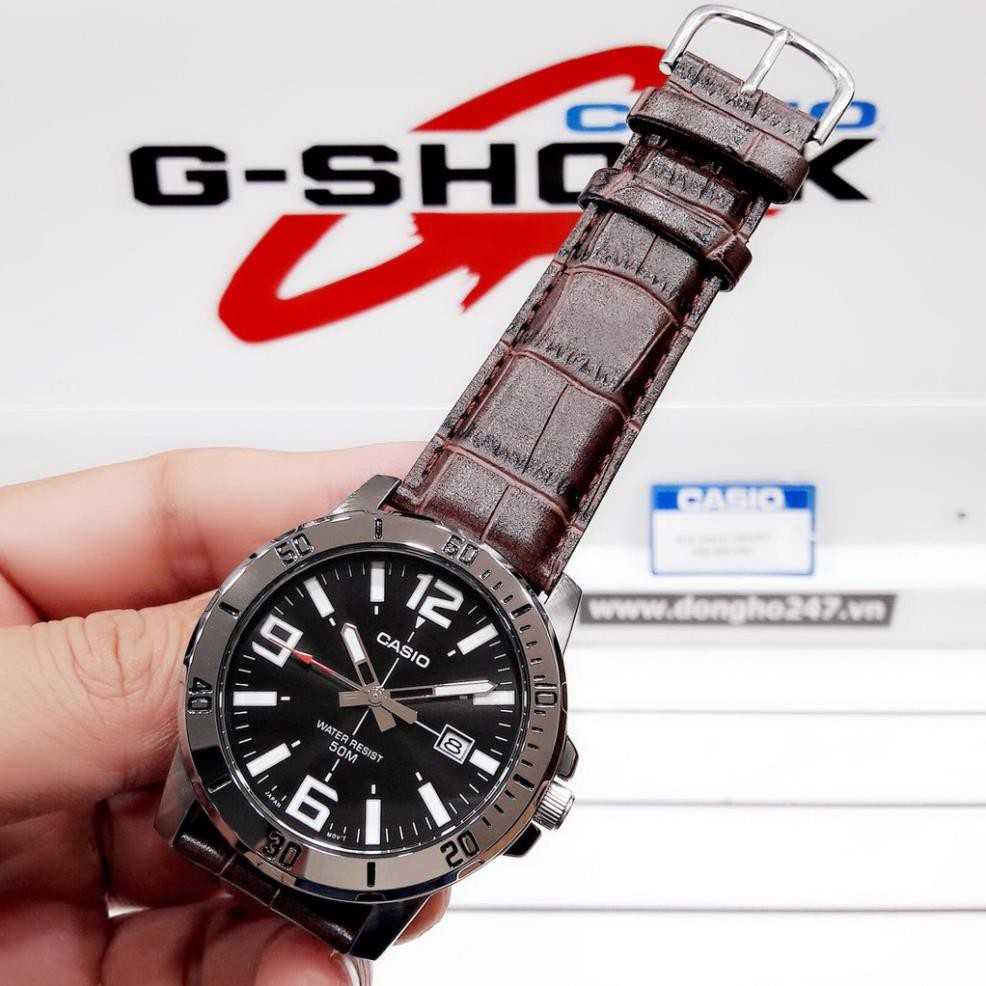 Đồng hồ nam dây da Casio MTP-VD01L-1BVUDF chính hãng [HÀNG CHÍNH HÃNG] | BigBuy360 - bigbuy360.vn
