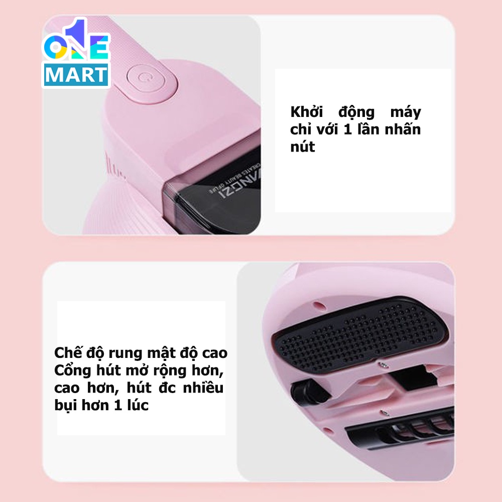 Máy hút bụi diệt khuẩn UV giường đệm Yangzi Cm80 hút cực khỏe diệt khuẩn tối ưu - bảo hành chính hãng