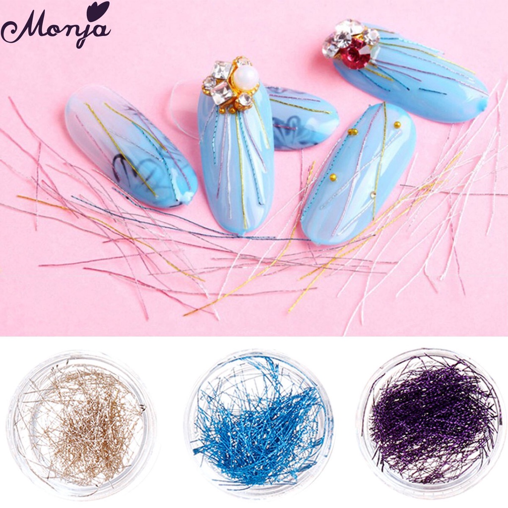 Set 12 Hộp Phụ Kiện Trang Trí Móng Tay Nghệ Thuật